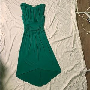 Green Studio high-low dress